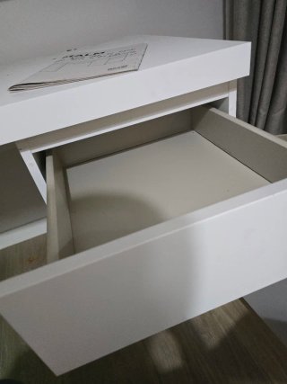 Escritorio MALM IKEA Blanco