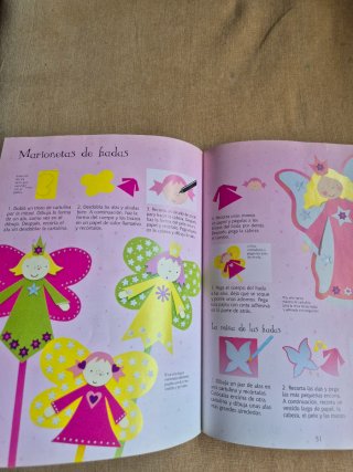 Libro manualidades hadas