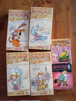Juegos de Mesa Munchkin (Lote)
