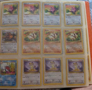Lotto 125 Carte Pokemon Vintage ENG EXC