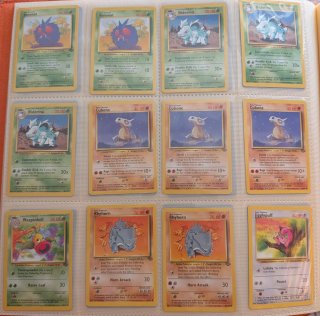 Lotto 125 Carte Pokemon Vintage ENG EXC