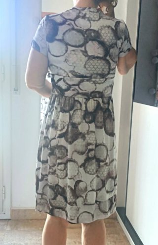 Vestido Mango Talla M Estampado