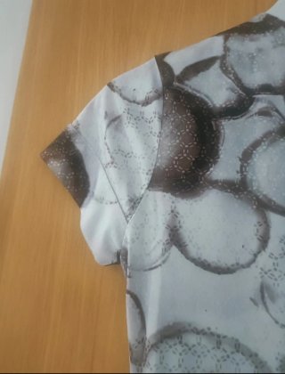 Vestido Mango Talla M Estampado