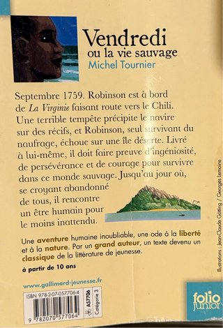 Vendredi ou la vie sauvage