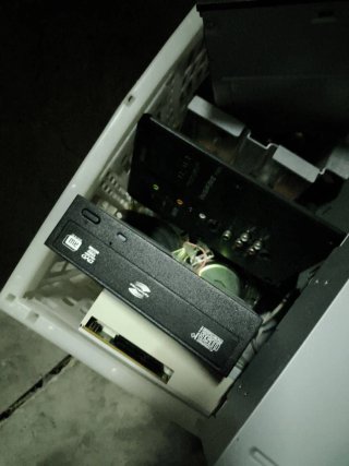Lote de CD/DVD y Disquetera LG