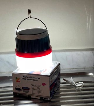 Lampada LED Campeggio Solare/USB
