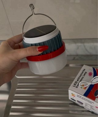 Lampada LED Campeggio Solare/USB