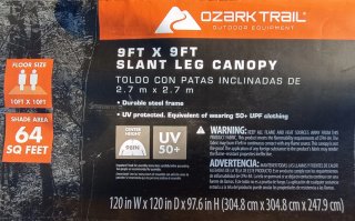 Toldo para camping, playa o jardín