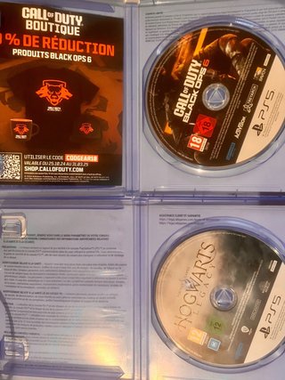 Conjunto 2 jogos Ps5