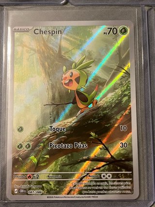 Carta Pokémon Chespin