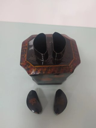 Botella Antigua Te Japonesa