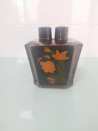 Botella Antigua Te Japonesa