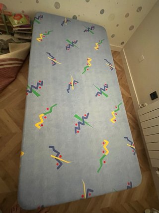 Cama nido 90 cm azul multicolor