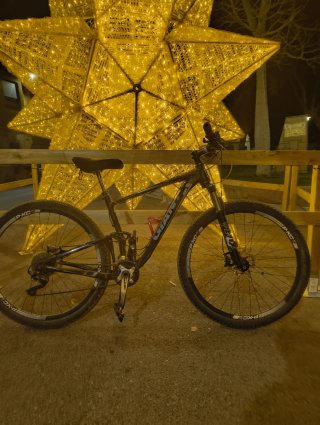 Bici MTB DobleSuspensión fox en oferta esta semana