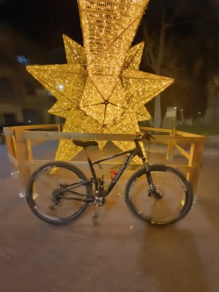 Bici MTB DobleSuspensión fox en oferta esta semana