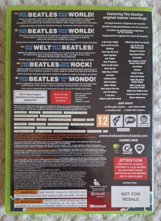 🇪🇸 The Beatles Rock Band Xbox 360