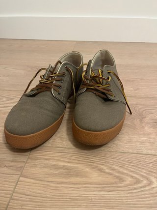 Zapatillas Pompeii Marrones y Verdes.