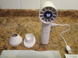 Ventilador Turbo Portátil Eurotec CD-08V, Nuevo