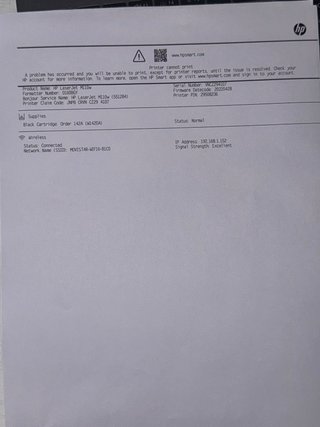 HP LaserJet M110we Impresora sin Cartucho