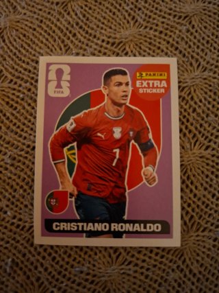 Cromo Cristiano Ronaldo Mundial 2026 Panini