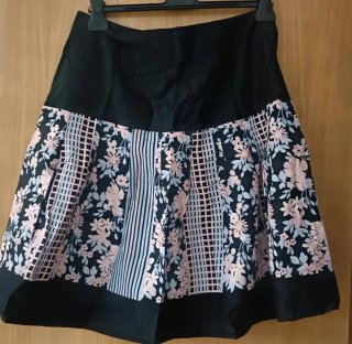 Falda estampada verano talla 42