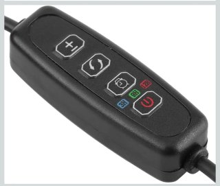 Lámpara LED de escritorio con clip