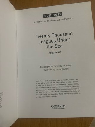Dominoes: One: Twenty Thousand Leagues Under th...