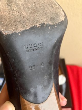 Zapatos de tacón Gucci vintage T35