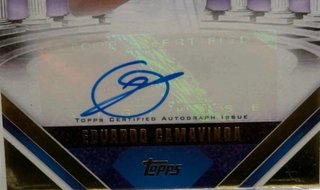 Camavinga /15 Autograph - Palatial Topps