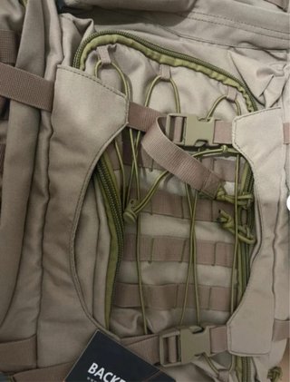 Mochila Militar 70L Beige/Verde Oliva
