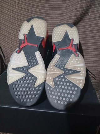 Jordan MVP Jumpman Zapatillas Negras Rojas