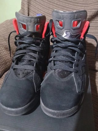 Jordan MVP Jumpman Zapatillas Negras Rojas