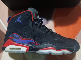 Jordan MVP Jumpman Zapatillas Negras Rojas