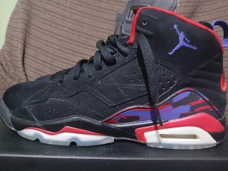Jordan MVP Jumpman Zapatillas Negras Rojas