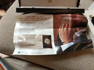 Reloj Delma conmemorativo sin estrenar