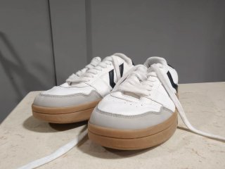 Zapatillas Hummel Hombre Blancas y Marrones