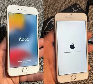 iPhone 6s 64GB Blanco/Oro + Funda