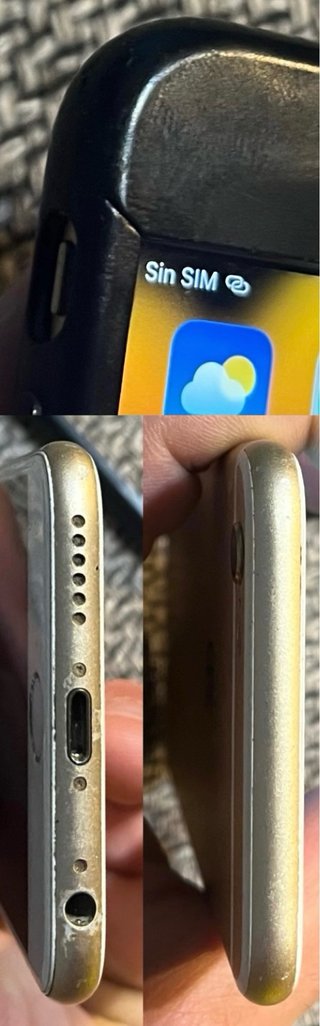 iPhone 6s 64GB Blanco/Oro + Funda