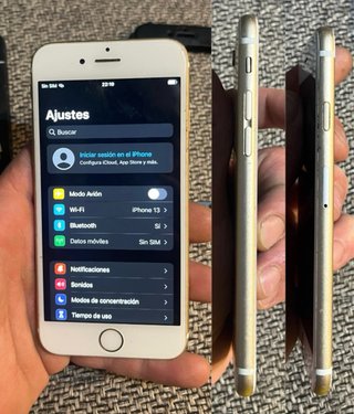 iPhone 6s 64GB Blanco/Oro + Funda