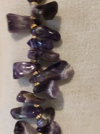 Collana e bracciale Ametista