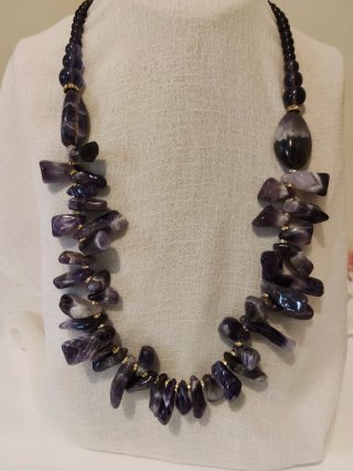 Collana e bracciale Ametista