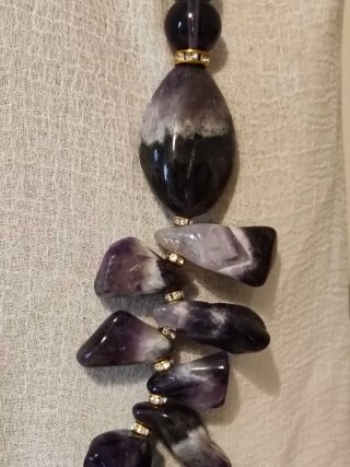 Collana e bracciale Ametista