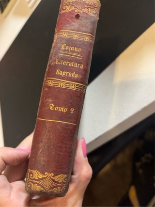 Libro Floresta de la Literatura Sagrada de España.