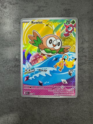Cartas Pokémon Rowlet, Popplio, Litten