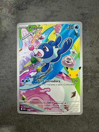 Cartas Pokémon Rowlet, Popplio, Litten
