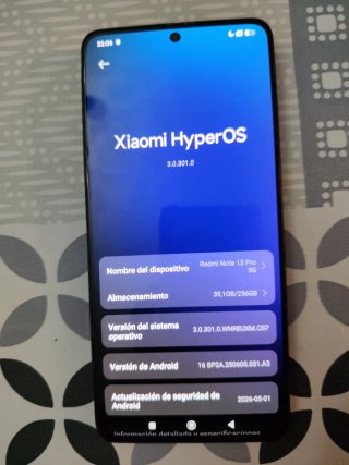Xiaomi Redmi Note 13 Pro 5G Negro