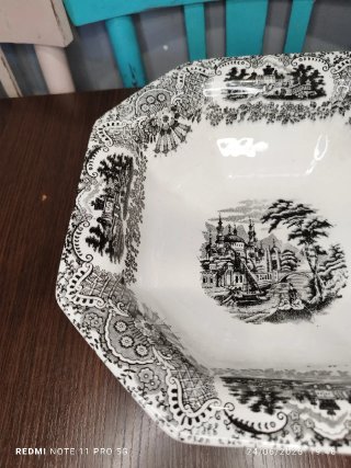 LA CARTUJA DE SEVILLA PICKMAN ANTIGUA ENSALADERA