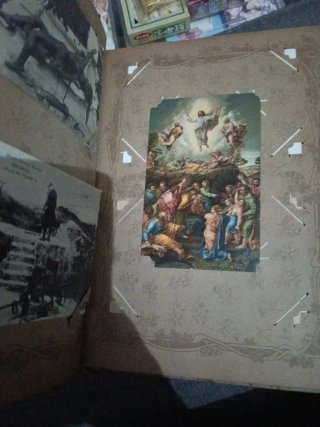 Álbum Antiguo Cartes Postales Flores