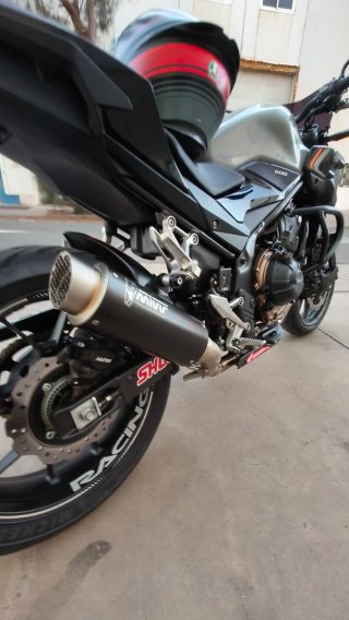 Honda CB 500 F Naked Negra/Gris