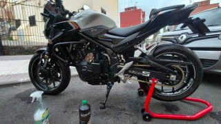 Honda CB 500 F Naked Negra/Gris